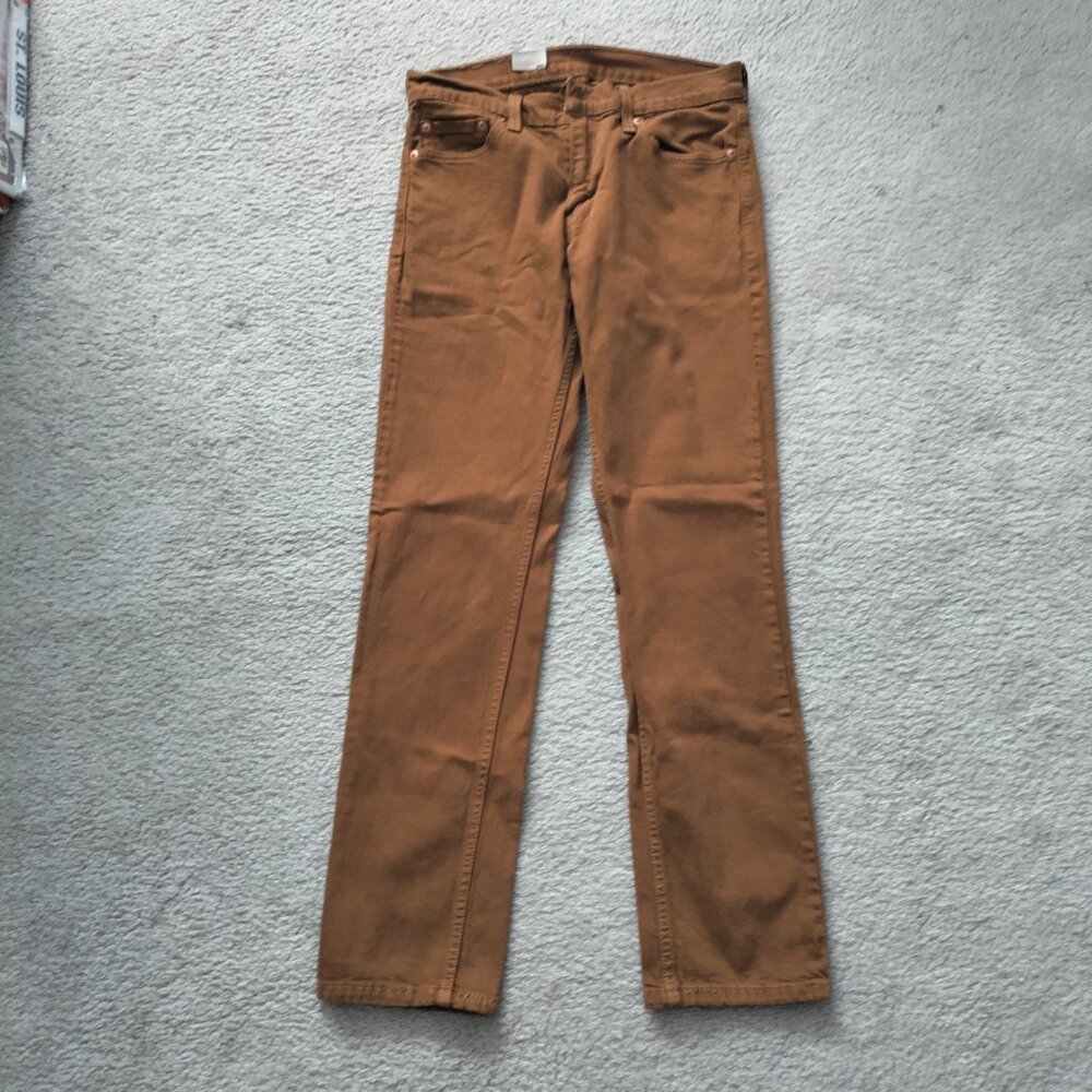 NWT Levi's 511 29x29 Rust Denim Irregular - READ DESCRIPTION